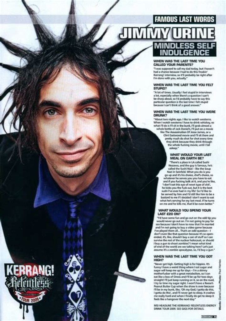 Jimmy Urine Biography, Age, Height, Wife, Net Worth, Family