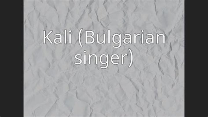 Kali Biography, Age, Height, Husband, Net Worth, Family