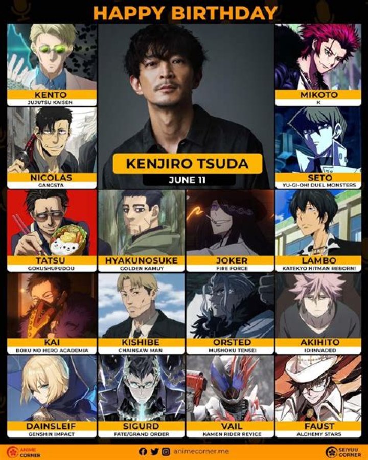 Kenjiro Tsuda biografía, edad, altura, esposo, net worth, familia